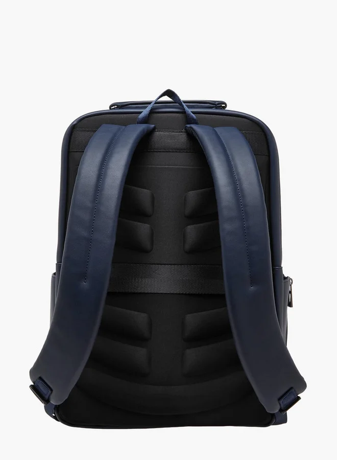 DUCHINI Solid Backpack With Adjustable Straps